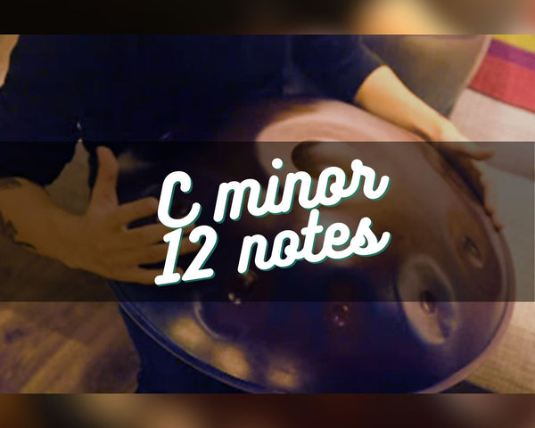 Handpan Omani 12 Notes (Do mineur)