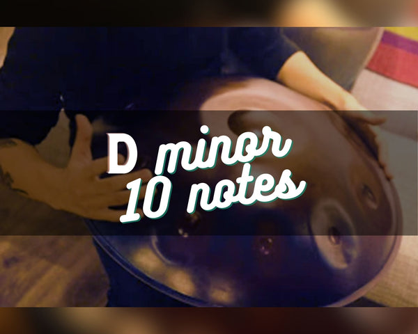 Handpan Omani 10 Notes (Ré mineur)